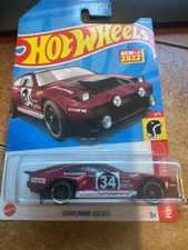 2022 Hot Wheels HW Daredevils Dimachinni Veloce #163 Red