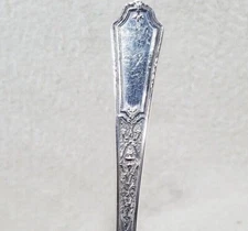 1847 ROGERS BROS. BUTTER SPREADER KNIFE SILVERWARE VTG 6 1/2"