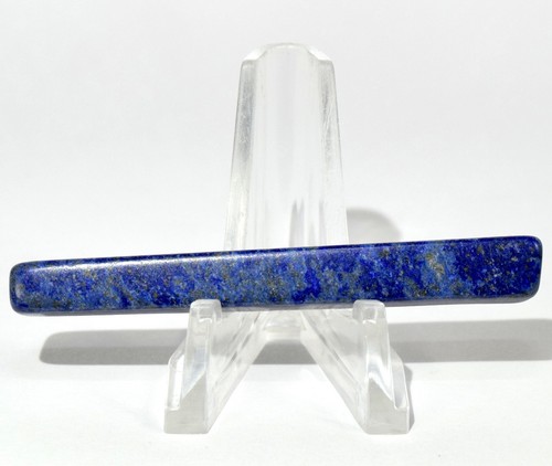 2.4" Lapis Lazuli w/ Purite & Calcite Crystal Mineral Poins Slab - Afghanistan - Picture 3 of 4