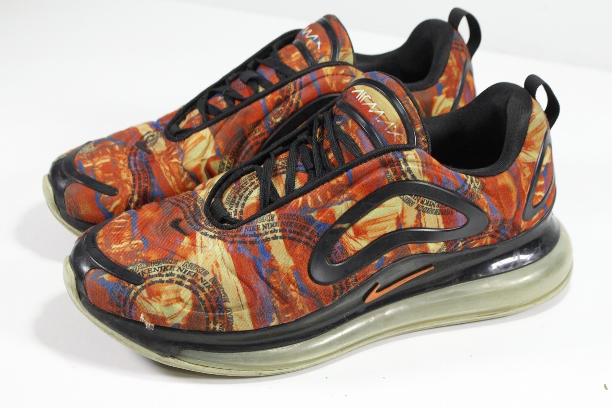 Shoes Nike 720 Orange And Black Nike Air Max 720 Sunrise Shoe 720