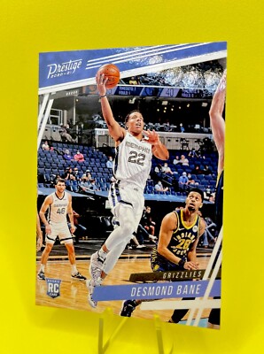 Desmond Bane 2020-21 Panini-Prestige Rookie Card Memphis Grizzlies NBA 