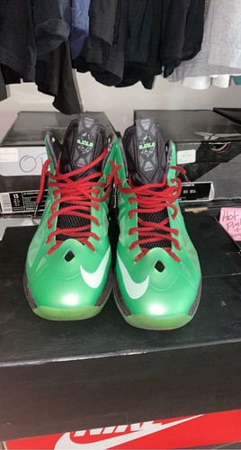 Nike LeBron James 10 Cutting Jade Size 