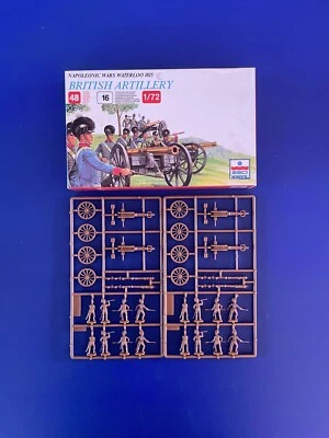 Esci WWII Soldiers Boxed British Artillery Waterloo 1:72 Scale 233 - Image 1 of 4