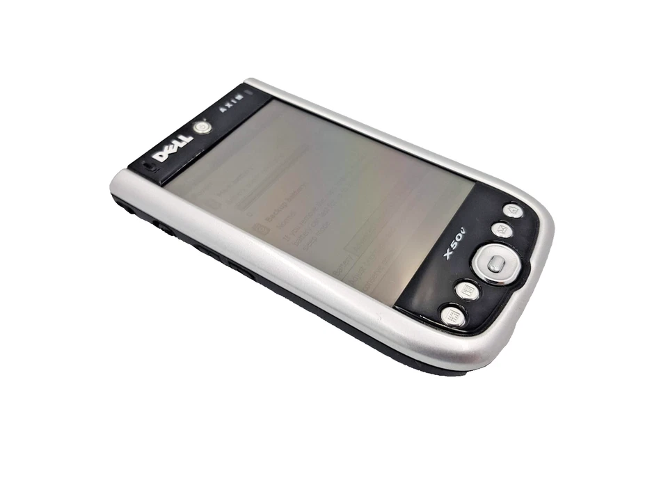 Dell Axim X50v PDA Pocket PC Windows Mobile Personal Digital Assitant Intel PXA - Image 4 of 4