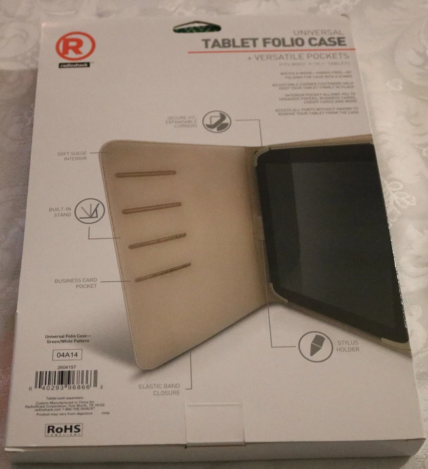 Universal Tablet Folio Case - Fits Most 9-10.1" - Image 2 of 4