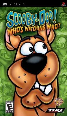 Scooby-Doo! Who's Watching Who? - Playstation Portable PSP TESTED
