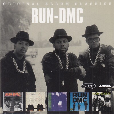  Run D.M.C. / King Of Rock, Raising Hell, Back From Hell u.a.  (5 CDs,OVP) 