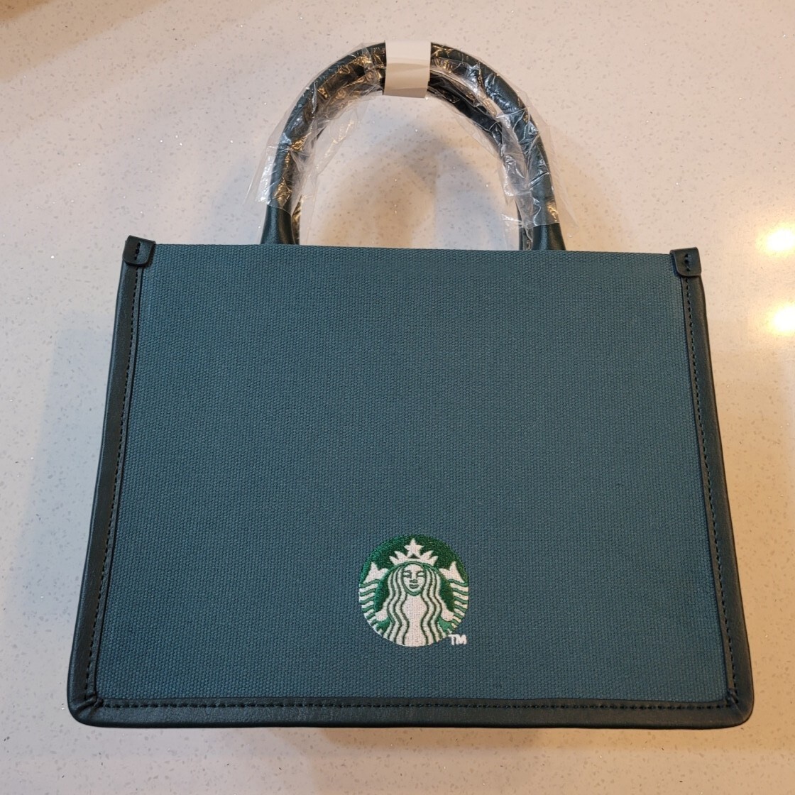 Starbucks Korea x Sun Woo Kim Dodo Embroidery Mini Tote Bag