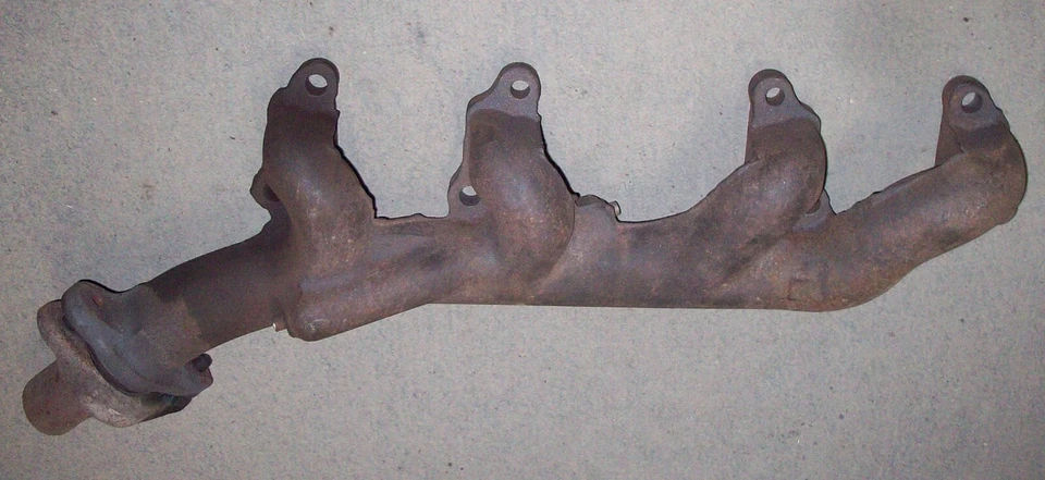 Buick Special Skylark 1963 8 cilindros derecho derecho colector de escape 1356756 usado OEM 63 Foto 4 de 4