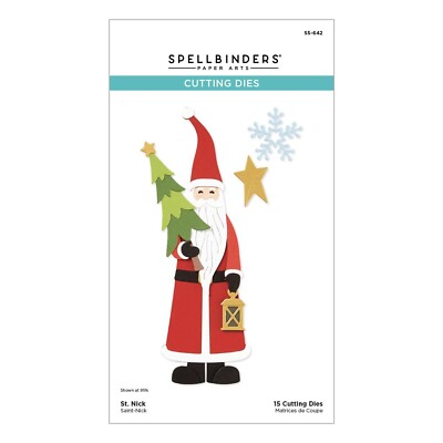 Spellbinders St. Nick Etched Dies, Metal