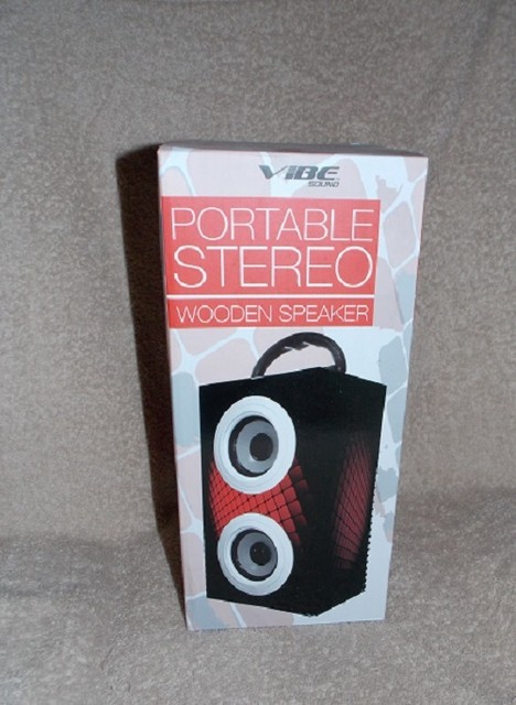 vibe sound portable stereo speaker
