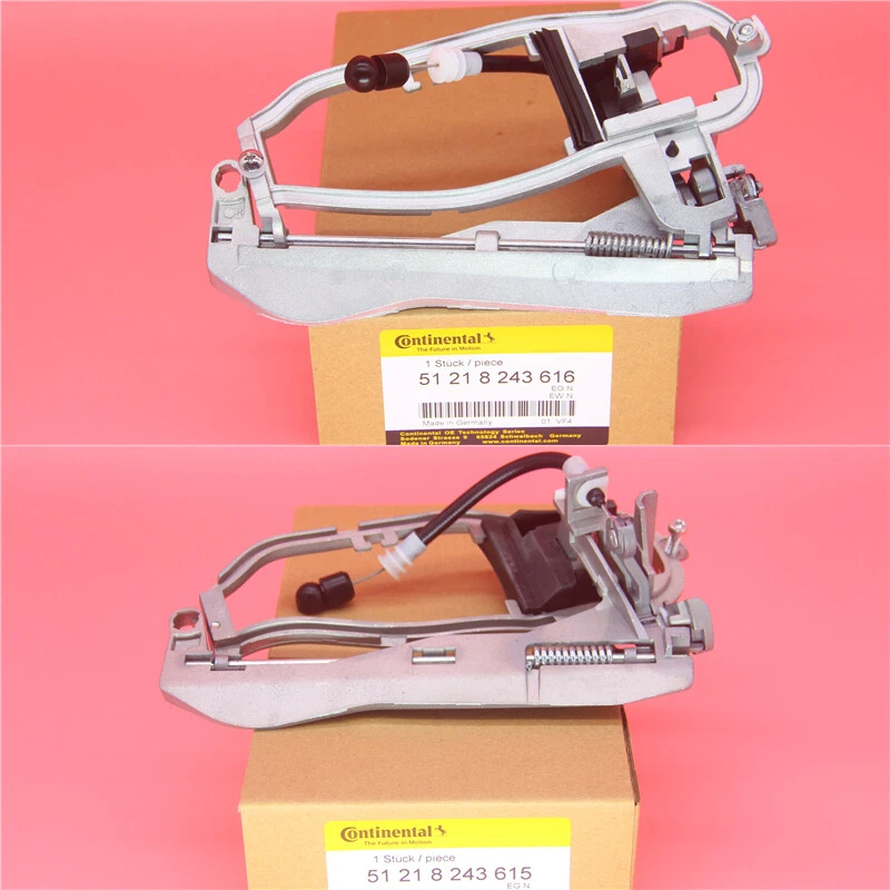 New Front Left&Right Door Handle Carrier Frame Exterior for 2000-2006 BMW X5 Foto 3 de 4