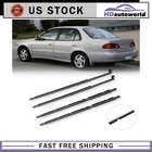 For 1995-2002 Toyota For Corolla Weatherstrip Window Moulding Trim Seal Belt 4pc
