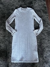 Shein Large Size 12-14 Dress Grey Bodycon 