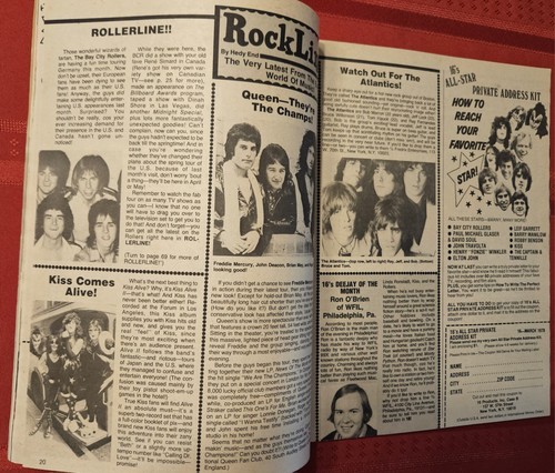 16 Magazine March 1978 KISS - Picture 3 of 5