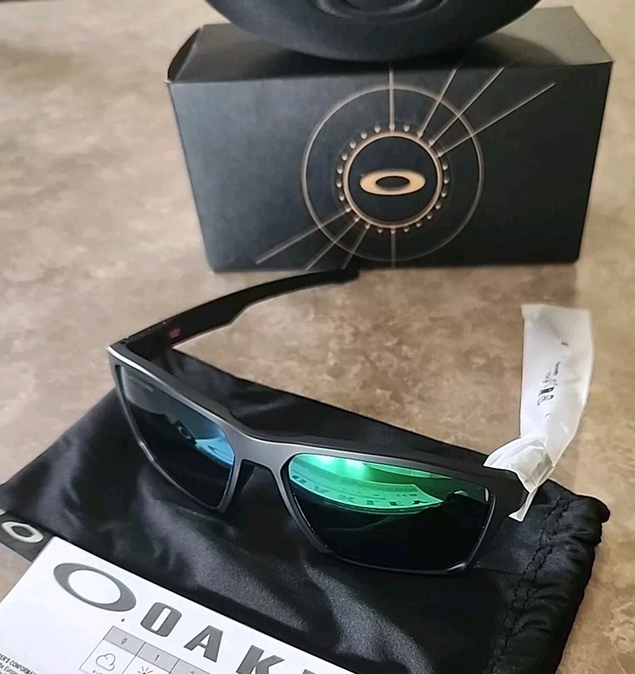 🔥 GAFAS DE SOL POLARIZADAS PRIZM JADE OO9397-07 OAKLEY TARGETLINE NEGRO MATE Foto 4 de 4