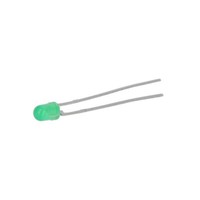 2X TLLG4401-AS12 Led 3 Mm GrüN 1-2Mcd 25° Front: GewöLbt Rastermaß: 2,54Mm Visha