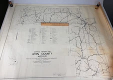 Vintage 1980's Iron County Annapolis Ironton Pilot Knob Bixby MO 37"