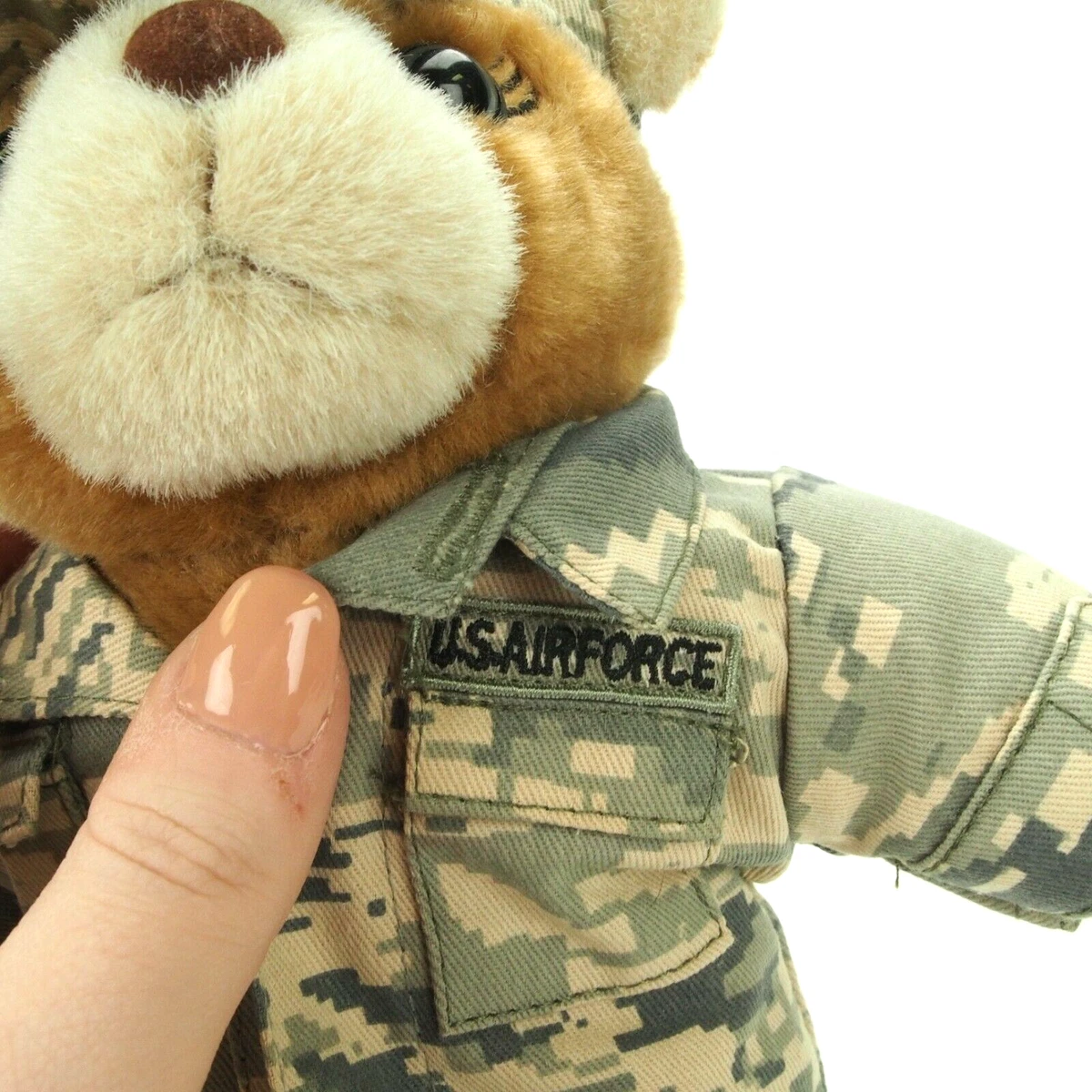Personalized air cheap force teddy bear