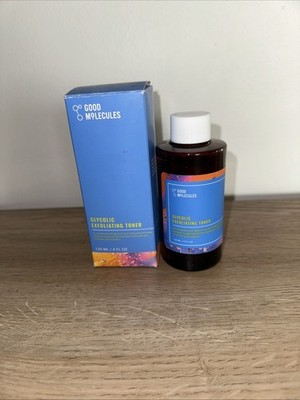 GOOD MOLECULES Glycolic Exfoliating Toner Full Size New Sealed in Box 4 Fl Oz