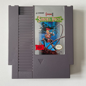 Castlevania II: Simon's Quest (NES Nintendo) CIB w/Manual Box TESTED