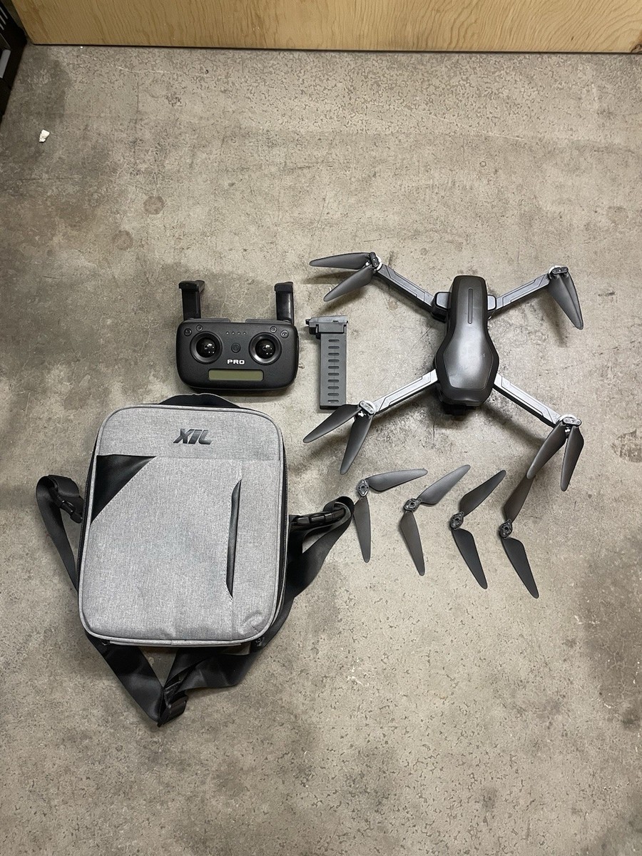 XiL 193 Max drone hd camera 4k gps professional With Carry Bag | eBay