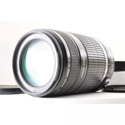 Objectif téléobjectif zoom Canon EF-S 55-250mm f/4-5.6 IS *Near Mint* #4954 - Photo 1/4