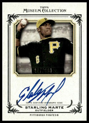2013 Topps Museum Collection #AA-SM Starling Marte Archival Autographs #/399
