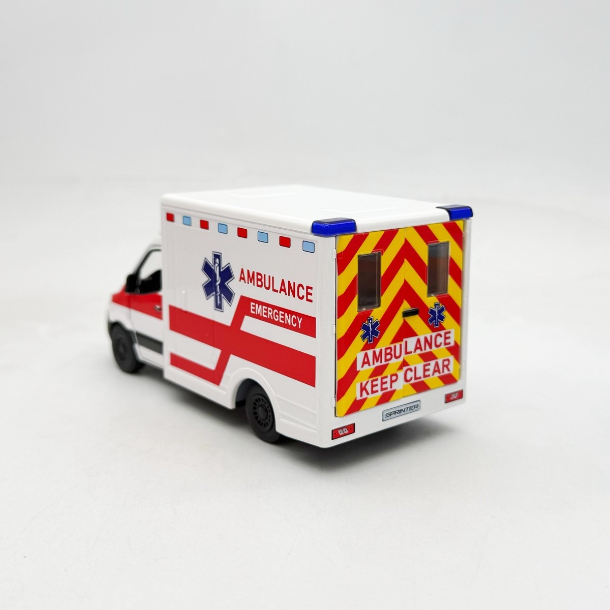Voiture Miniature Kinsmart Mercedes Sprinter - Environ 12,5 Cm - Échelle Variable - Neuf