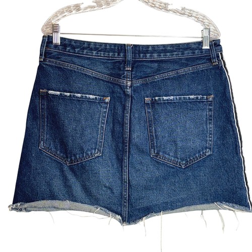 Abercrombie & Fitch Zoe Natural Rise Vintage A-Line Denim Skirt Size 31/12 Retro - Picture 5 of 18