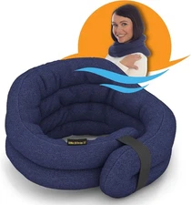 SunnyBay Wide Microwave Heating Pad for Neck Shoulder Back - FlaxSeeds Filling