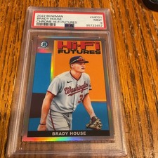 2022 Bowman Chrome Baseball Hi-Fi Futures # HIFI-21 Brady House