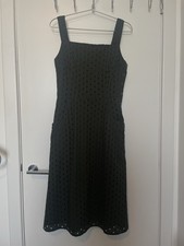 Khaki Phase Eight Olymea Broderie Dress