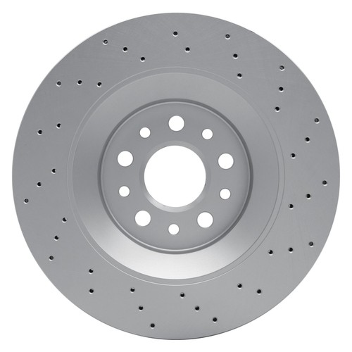 For Maserati Levante 2017-2024 DFC GEOSPEC Drilled Rear Brake Rotor - Picture 5 of 6