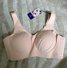 Honeylove Liftwear V-Neck Bra Size XL rose tan - pink NWT