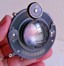 Antique 1930 Vintage Astigmatic Camera Lens Dr. A Nagel Stuttgart Germany COMPUR