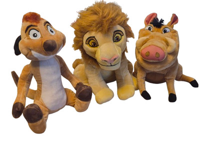Disney König der Löwen Simba + Timon und Pumba Plüschtier ca. 20-27 cm