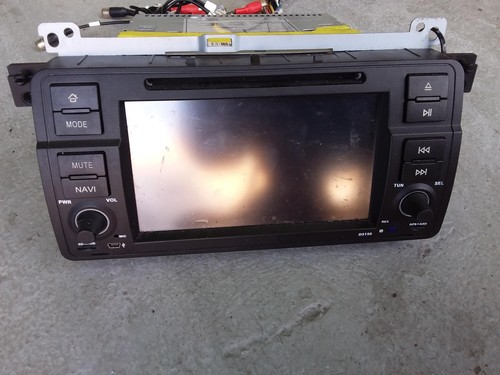 BMW 3 SERIES STEREO/HEAD UNIT NAV AND ENTERTAINMENT UNIT, BIG SCREEN TYPE, E46,