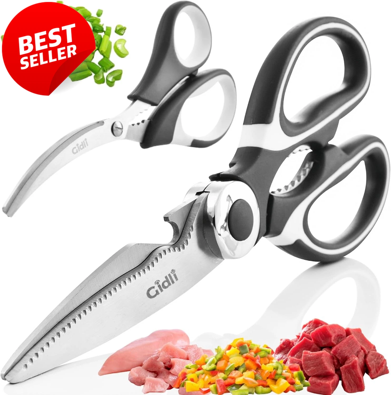 Kitchen Shears Heavy Duty Stainless Steel All-Purpose Ultra Sharp US
