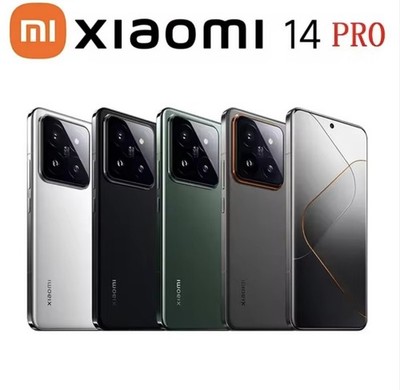 Xiaomi 14 Pro Multilanguage Global 12GB 256GB 5G Leica Dual-SIM Google Black