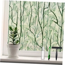  Window Film Privacy with Installation Tools, Decorative Stained Glass Window 