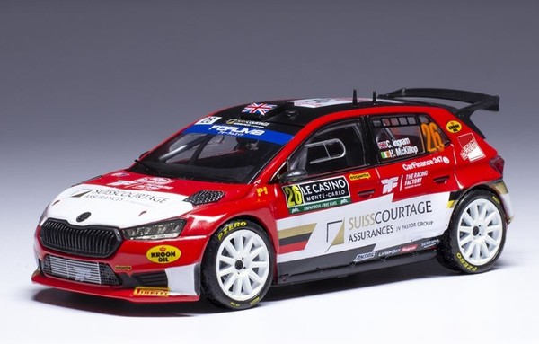 Ixomodels - Skoda Fabia Rally2 #26 Rallye Monte Carlo 2024 C.Ingram / H.Mckil...-image