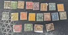 U.S. #551 - 569, 571 Issues of 1922-25 Stamps Perforated