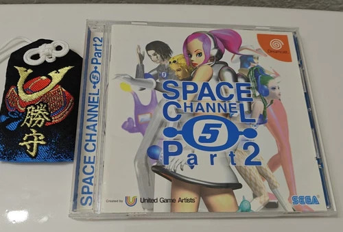 Space Channel 5 Part 2 normal version Dreamcast USA SELLER Spine Card included