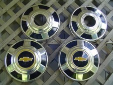 Vintage Gmc Jimmy Chevrolet Pickup Truck Blazer Van Hubcaps Wheel Covers 34 Ton