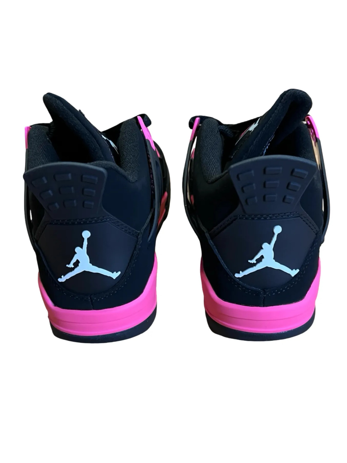 Jordan Air Jordan 4 Pink Thunder Retro Mens Size 9.5 Basketball Sneakers Custom thumbnail 3