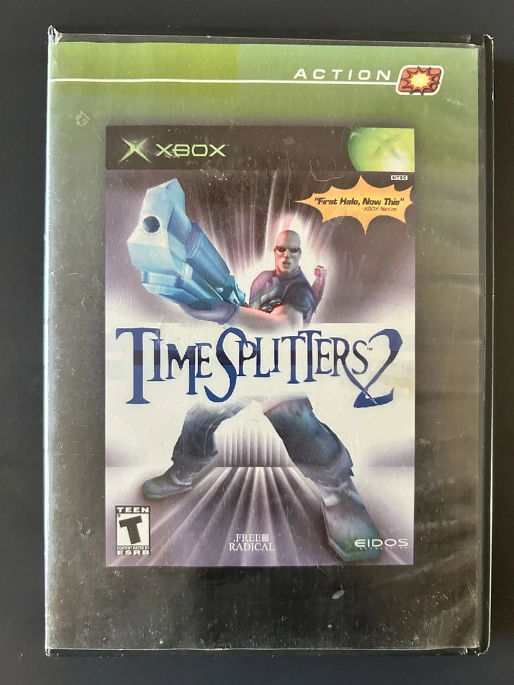 TimeSplitters 2 for Microsoft Original Xbox COMPLETE W/ MANUAL - TESTED - Image 2 of 4