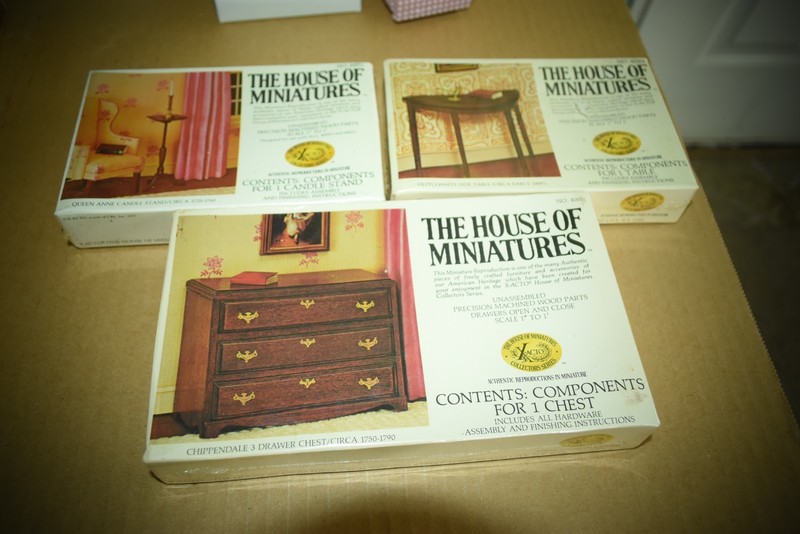 3 House of Miniature Kits