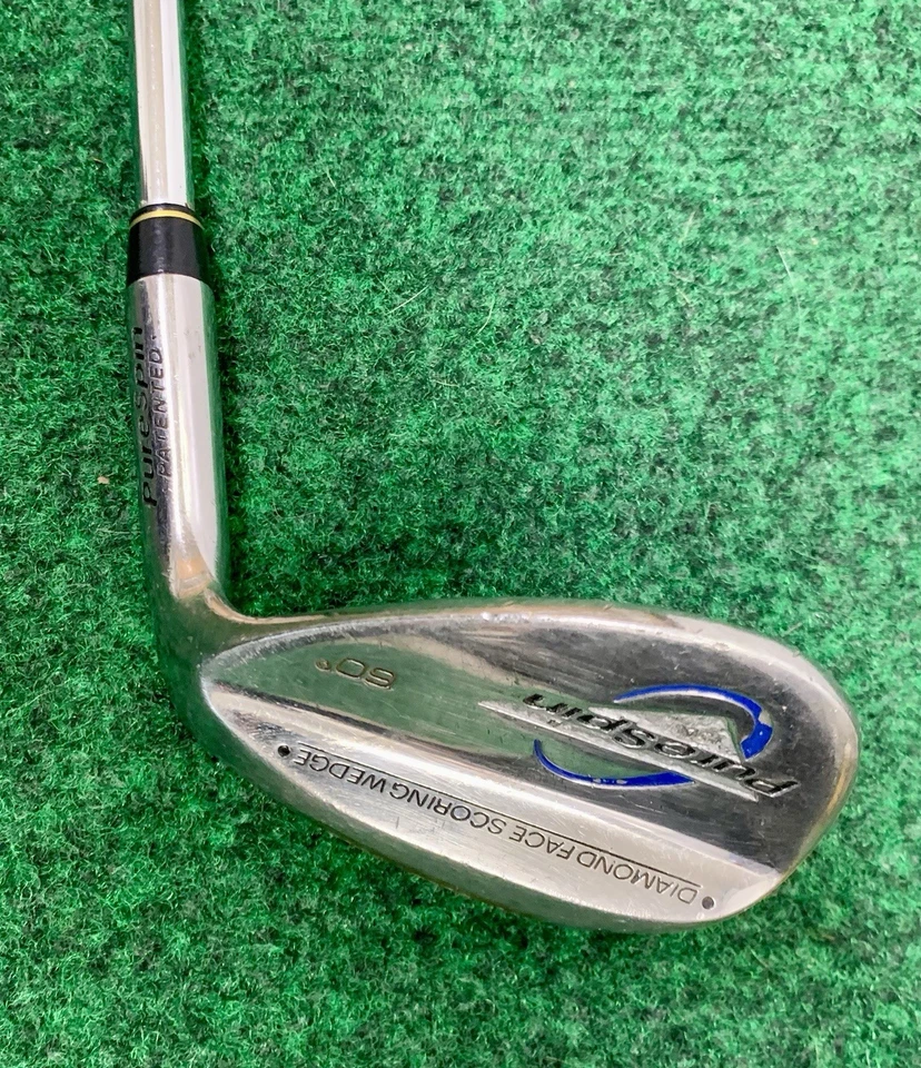 Pure Spin Tungsten Sole 60* Lob Wedge Steel Shaft RH 35.5” - Image 4 of 4