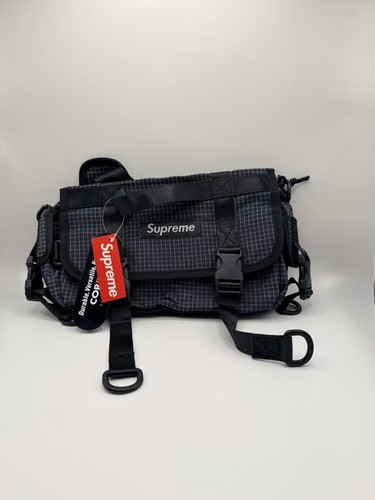 Supreme SS24 Black 3M Mini Duffle Bag Reflective